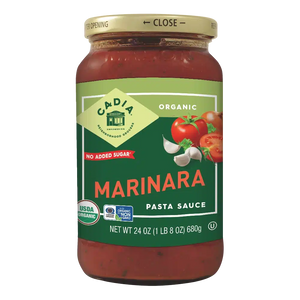 Cadia Organic Marinara Pasta Sauce