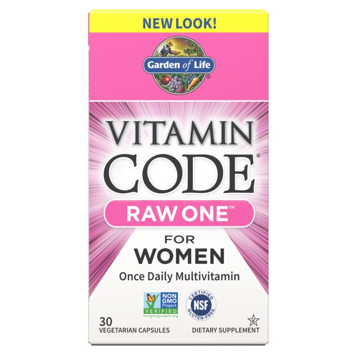 Garden Of Life Vit Code Raw One Women Multivitamin 30vc