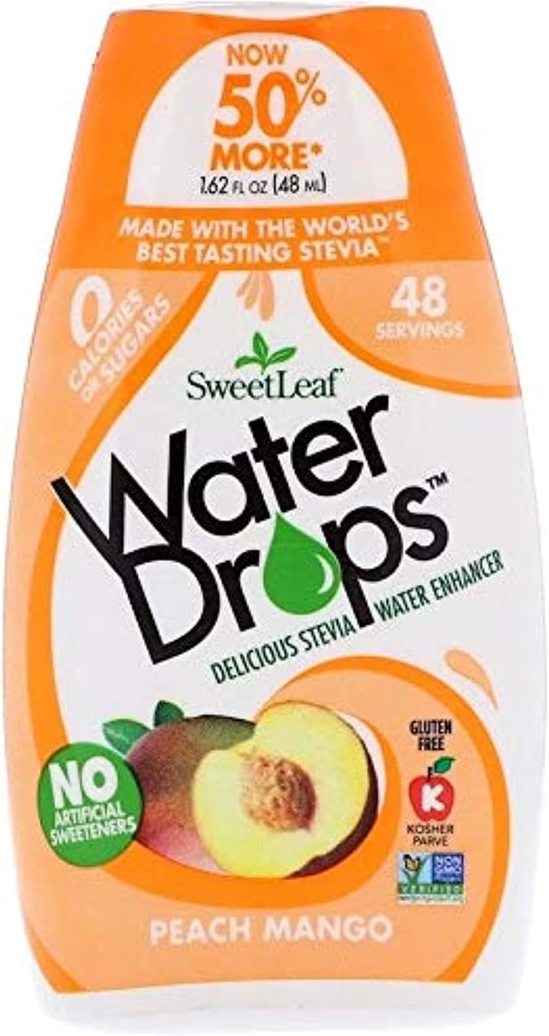 SweetLeaf Water Drops Peach Mango 1.62oz