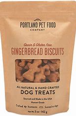 Portland Pet Food Gingerbread Biscuits 5oz