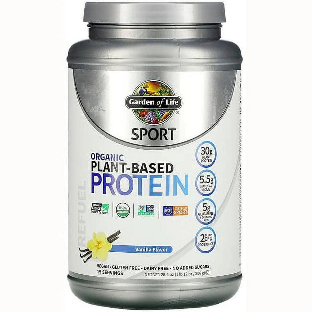Sport Org Plant Protein Van 1ib 14.16oz