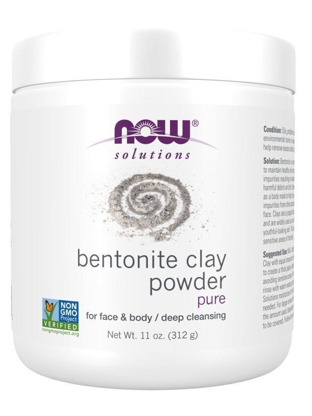Now Bentonite Clay Powder 11oz