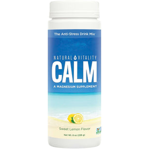 Calm Natural Lemon 8 oz