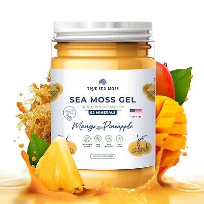 True Sea Moss Sea Moss Gel Mango and Pineapple