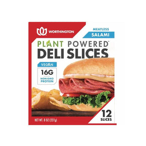 Worthington Meatless Salami Deli slices