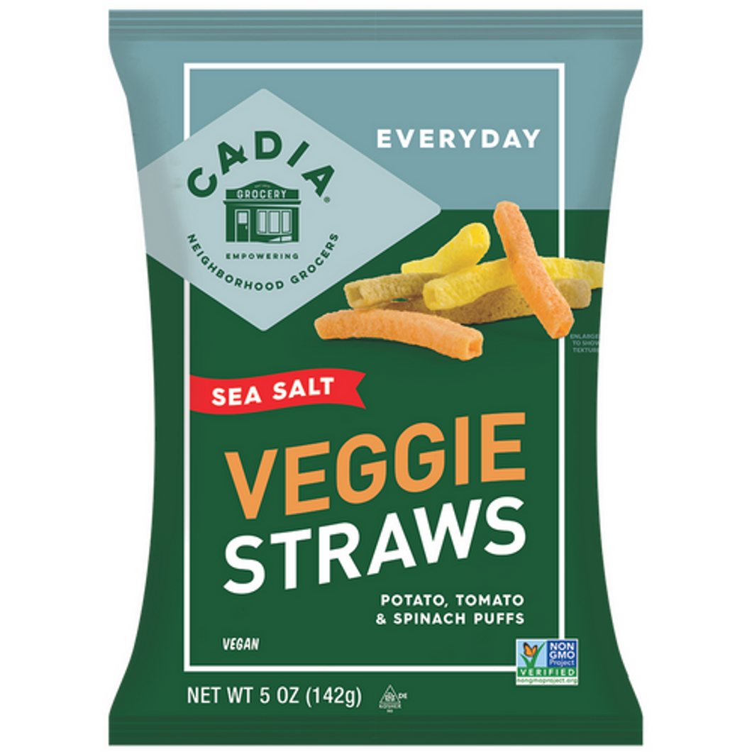 Cadia Sea Salt Veggie Straws 5oz