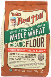 BRM Org Whole Wheat Flour 3lb