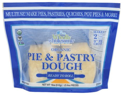 Wholly Wholesome Organic Dough Pie and Pastry