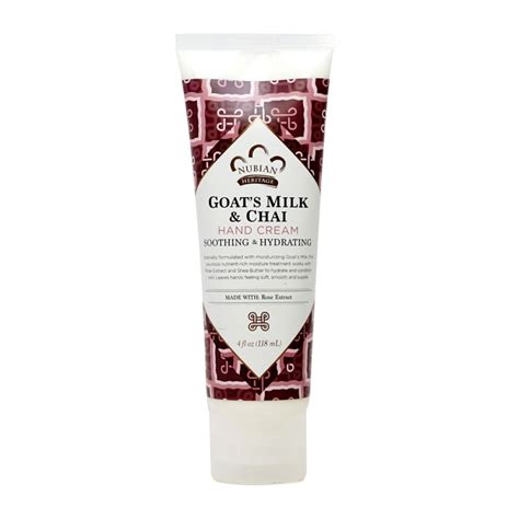 Goat's Milk & Chai Hand Cream Nubian