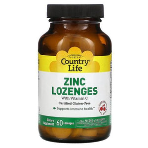 Country Life Zinc Lozenges Cherry