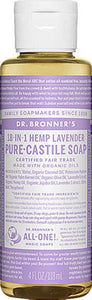 Dr Bronners Lavender Castile Lq Soap Ogc 4 Oz