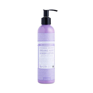 Dr Bronners Lotion Lavender Coconut Og 8 Oz