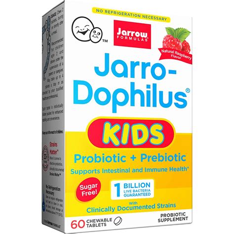 Daily Probiotic + Prebiotic Jarrow Dophilus Kids