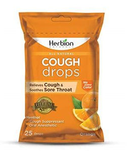 Cough Drops Orange Herbion