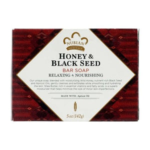 Honey & Black Seed Bar Soap Nubian