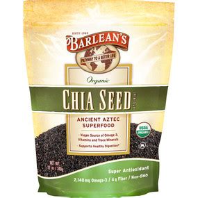 Chia Seeds Organic Barlean's
