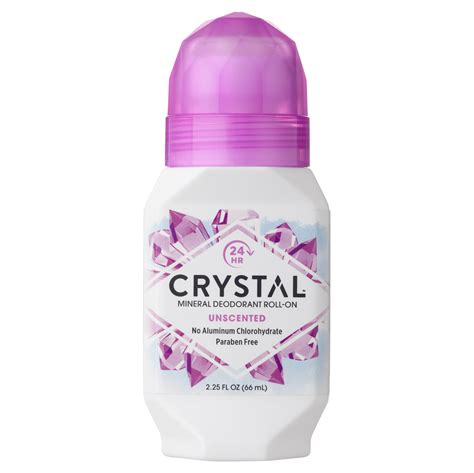 Crystal Deodorant Rollon Unscented 2.25 Oz
