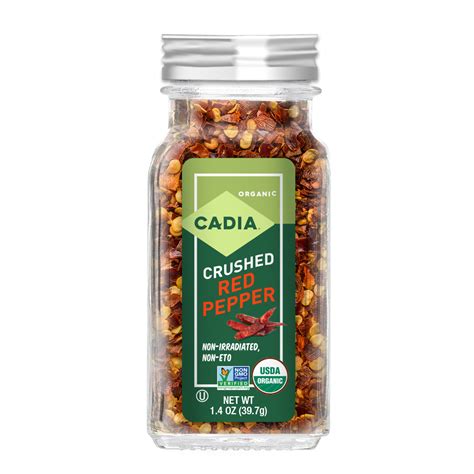 Cadia Organic Crushed Red Pepper 1.4oz