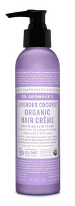 Dr Bronners Lavender Ccnut Hair Creme Og 6 Oz