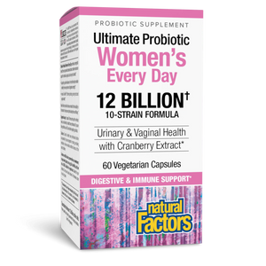 Natural Factors  Women's Probiotic 12B Everyday 60vc