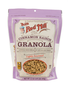 Bob's Red Mill Granola Cinnamon Raisin - Case
