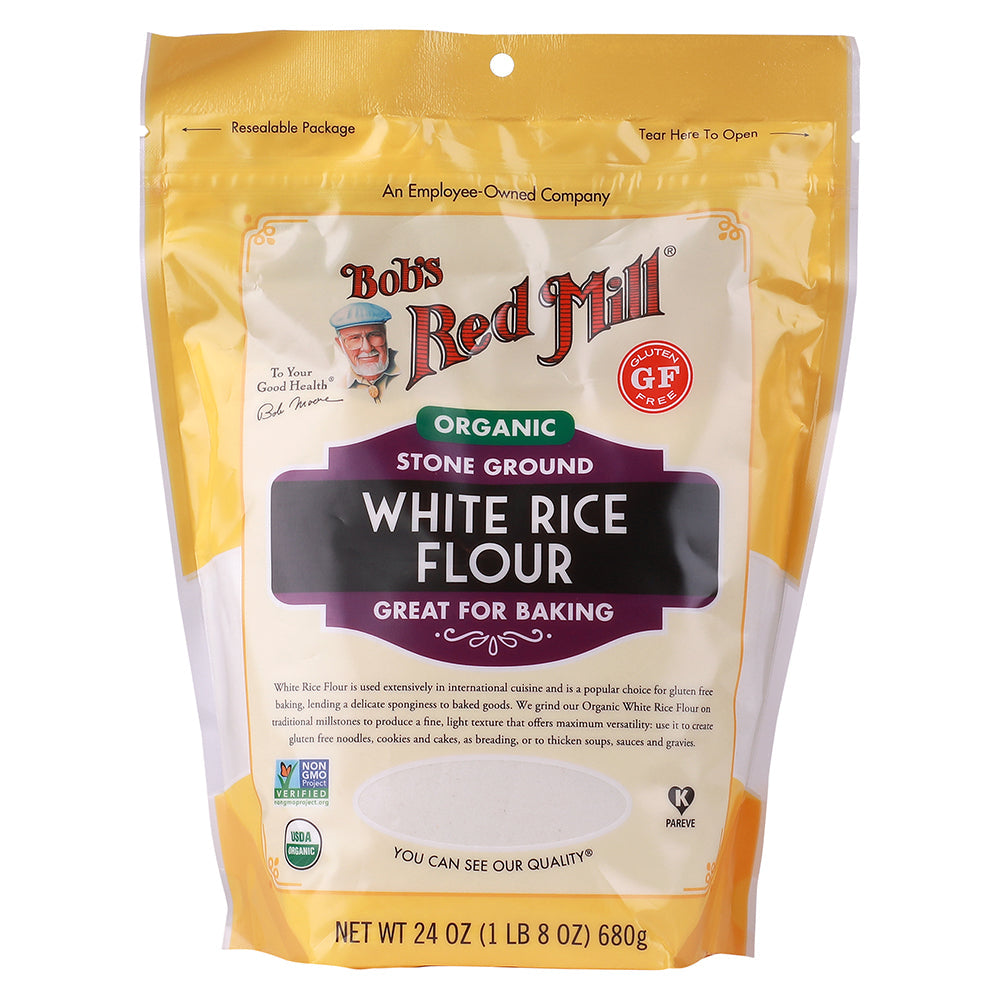 BRM ORG White Rice Flour - CASE