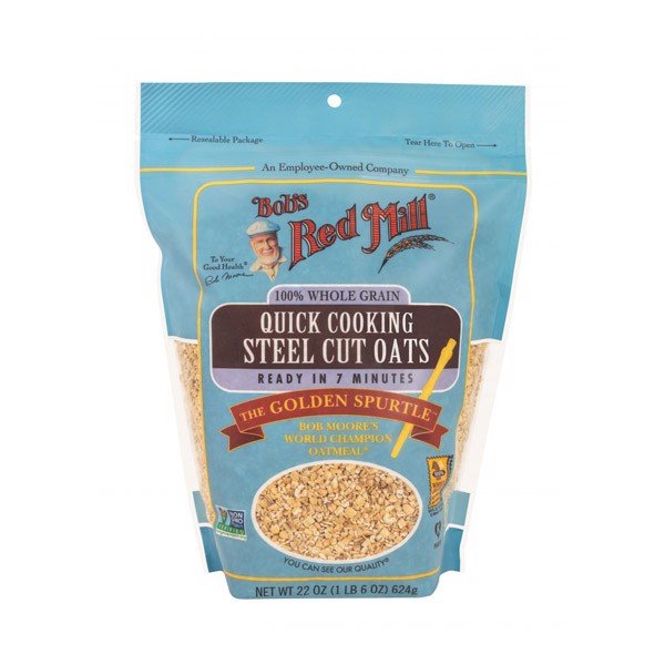 Bob's Red Mill Quick Cooking Oats Steel Cut - Case