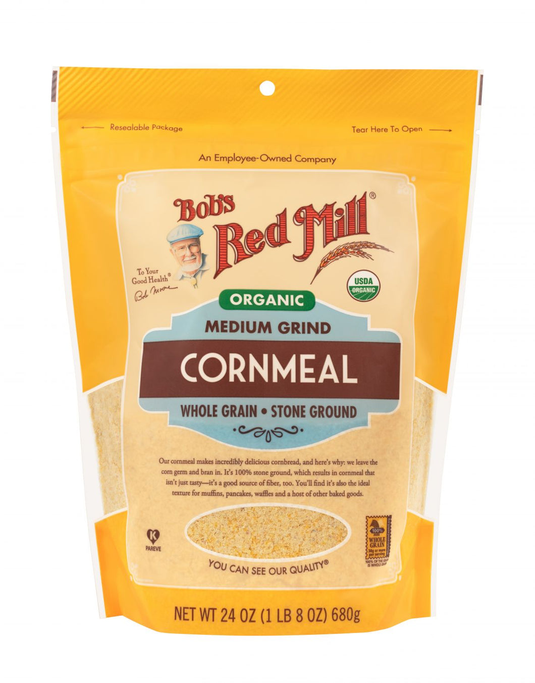 Cornmeal, Medium Organic