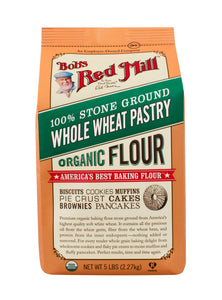 BRM ORG Whole Wheat Pastry Flour - CASE