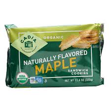 Cadia Org Cookies Maple 11.4oz