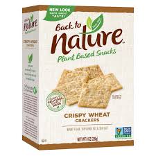 Back To Nature Crispy Wheat Crackers 8oz
