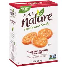 Back To Nature Classic Round Crackers 8.5oz