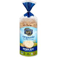 Lundberg Org Brown Rice Cakes Lightly Salted 8.5oz