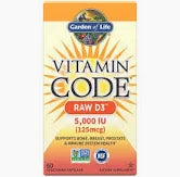 Vitamin Code Raw D3 120vc