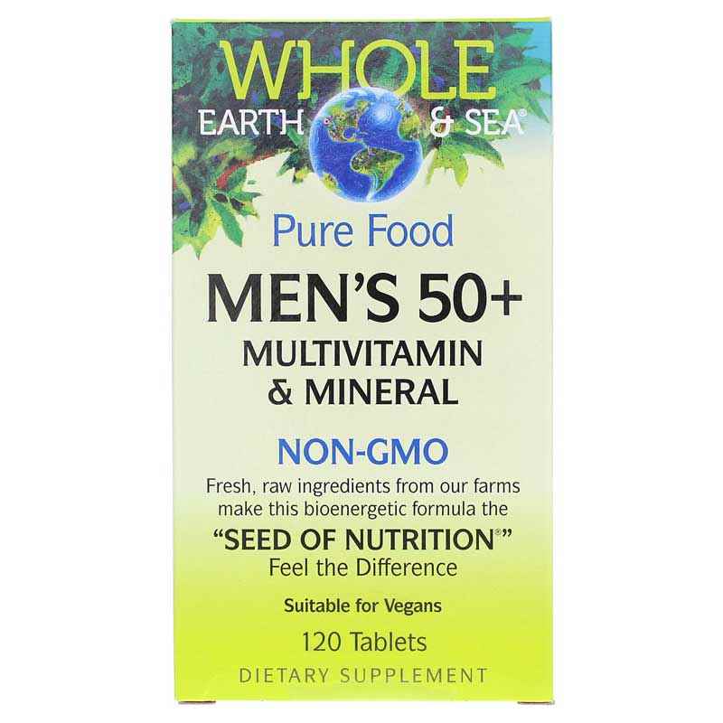 Natural Factors Mens 50+ Multi 120 T